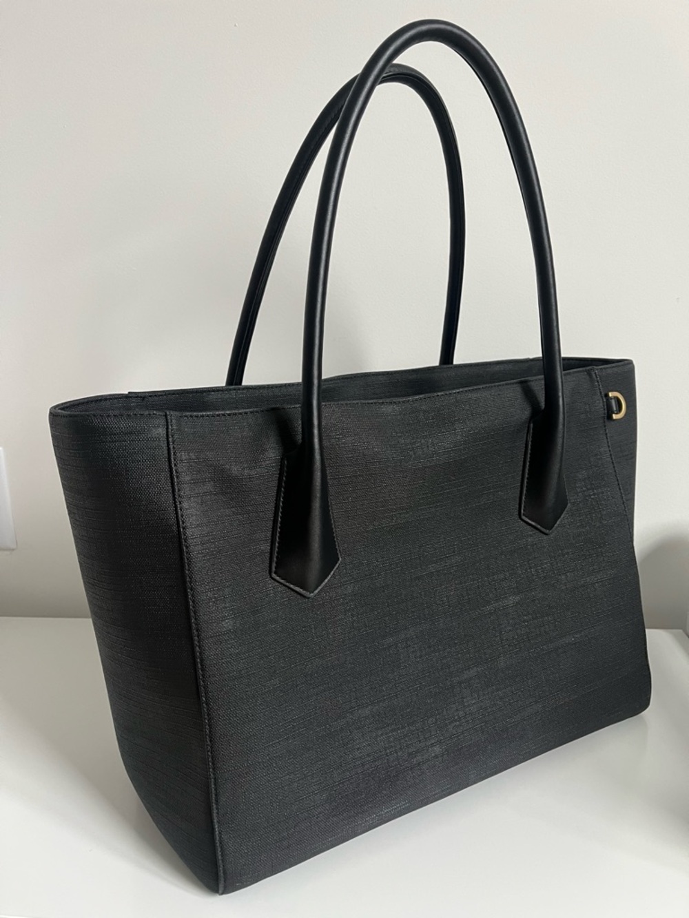 Dagne Dover Black Signature Tote